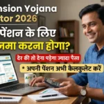 atal pension yojana calculator 2026 ₹5000 pension contribution monthly amount calculation apy scheme hindi